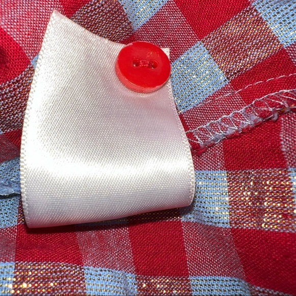 Levi's Women's 3/4 Length Sleeves Plaid Button Down Shirt - Picture 6 of 9